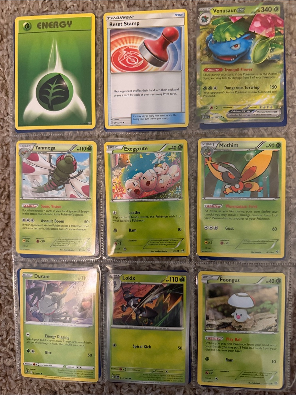 Vintage Pokemon Trading Cards